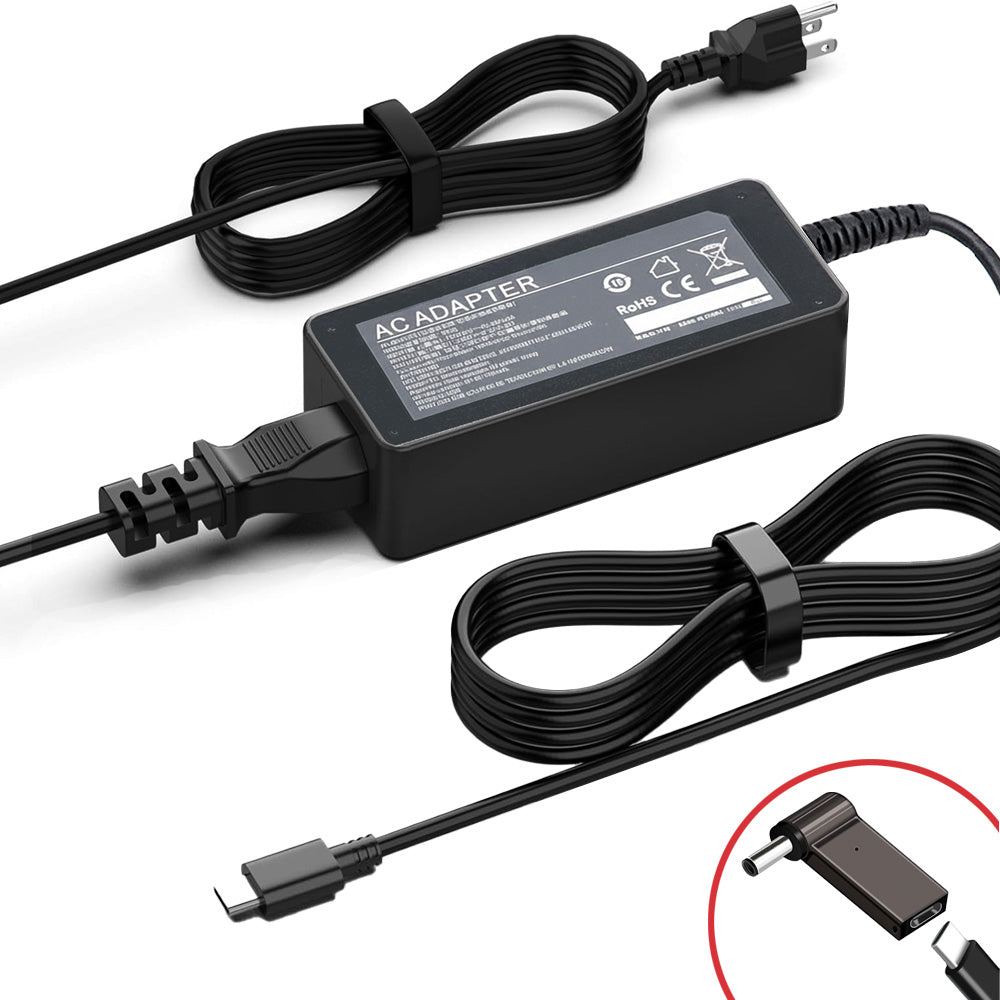 Asus UX32VD Series Compatible Laptop Adapter DC5-20V / 4.35-4.5 A max 4.35 - 4.5 A max 90W (Fixed 33-Tip)