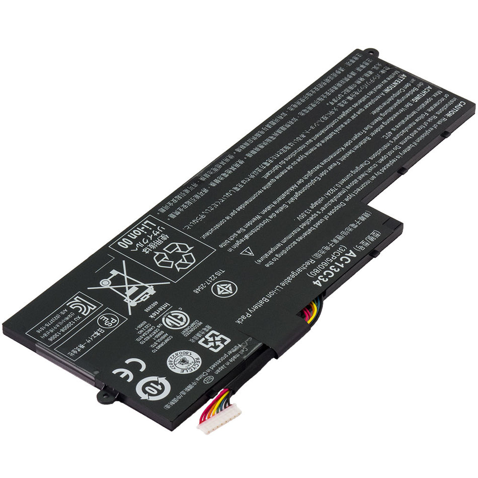 Acer Aspire V5-122P-0649 Compatible Laptop Battery 11.4V (2640mAh / 30Wh) Li-polymer