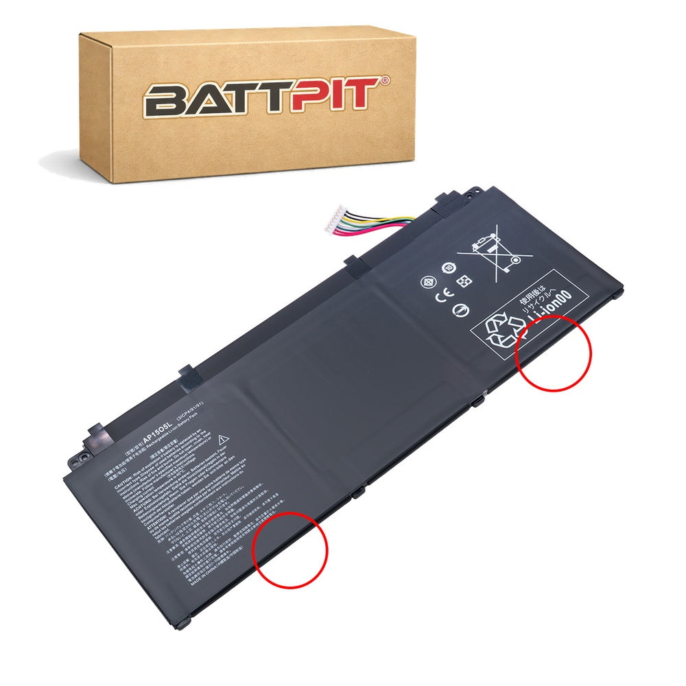Acer Predator Triton 700 PT715-51-73ZP Compatible Laptop Battery 11.55V (4670mAh / 53.9Wh) Li-polymer