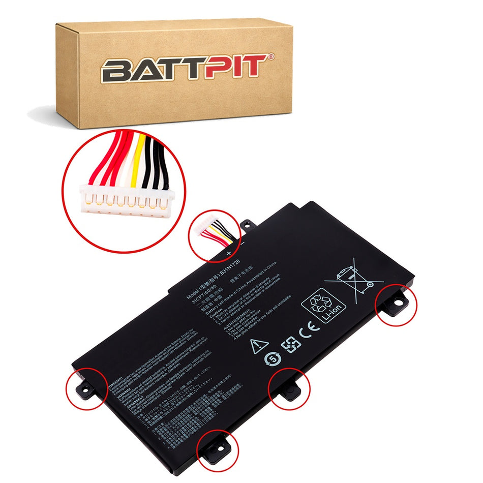 Asus FX505 Compatible Laptop Battery 11.4V (3900mAh / 44Wh) Li-polymer