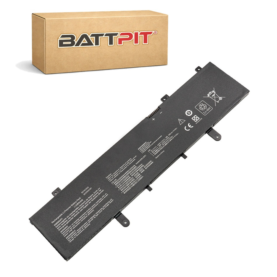 Asus S405UA-BV512T Compatible Laptop Battery 11.52 V (2800mAh / 32Wh) Li-polymer