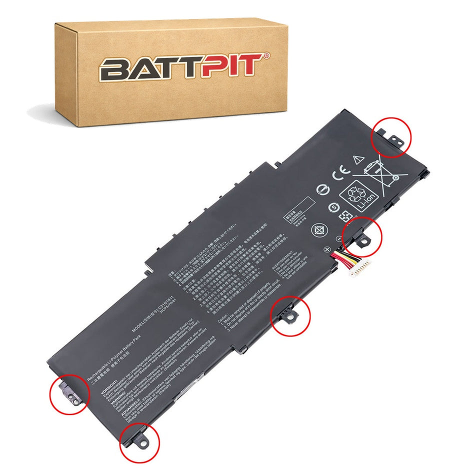 Asus ZenBook 14 UX433FN-A6096T Compatible Laptop Battery 11.55V (4335mAh / 50Wh) Li-polymer