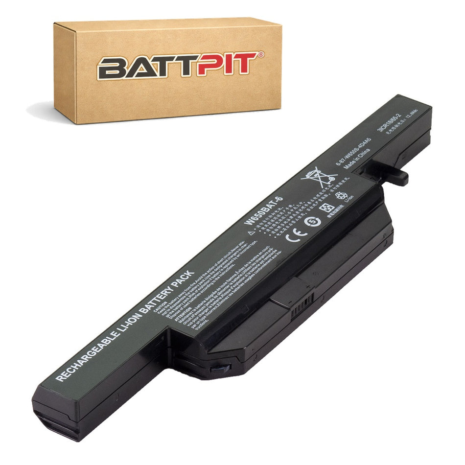 Clevo w670sc Compatible Laptop Battery 11.1V (4400mAh/ 49Wh) Li-ion
