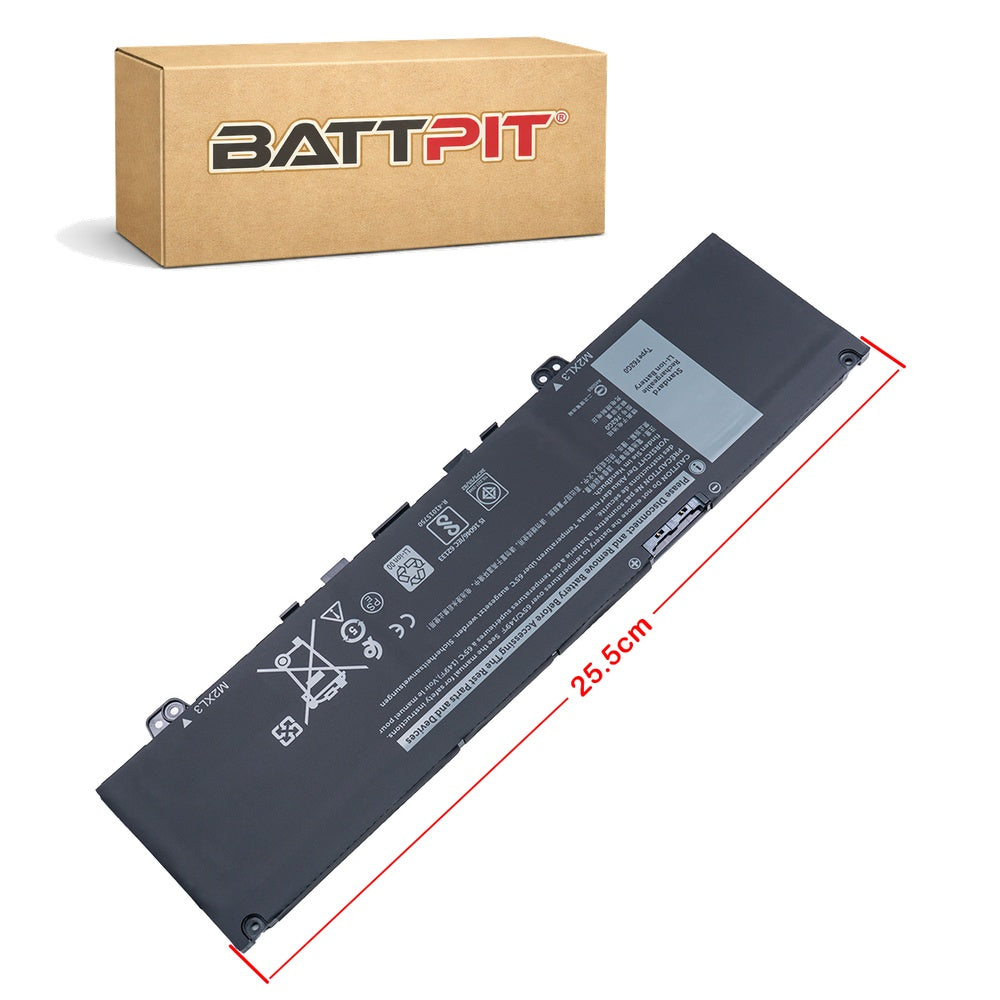 Dell Inspiron 13 7373-0859 Compatible Laptop Battery 11.4V (3166mAh / 38Wh) Li-polymer