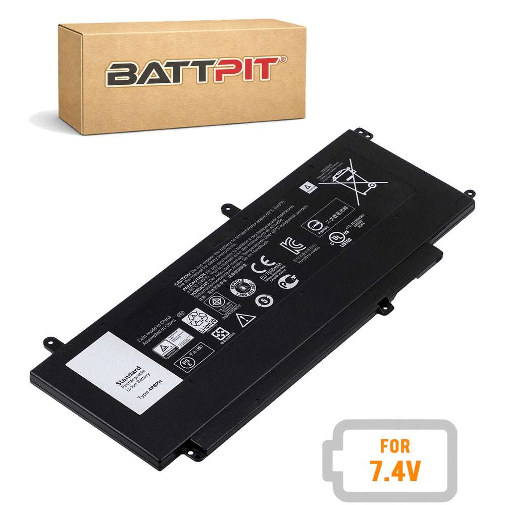 Dell Inspiron 15 (7548) Compatible Laptop Battery 7.4 V (7568mAh / 56Wh) Li-polymer
