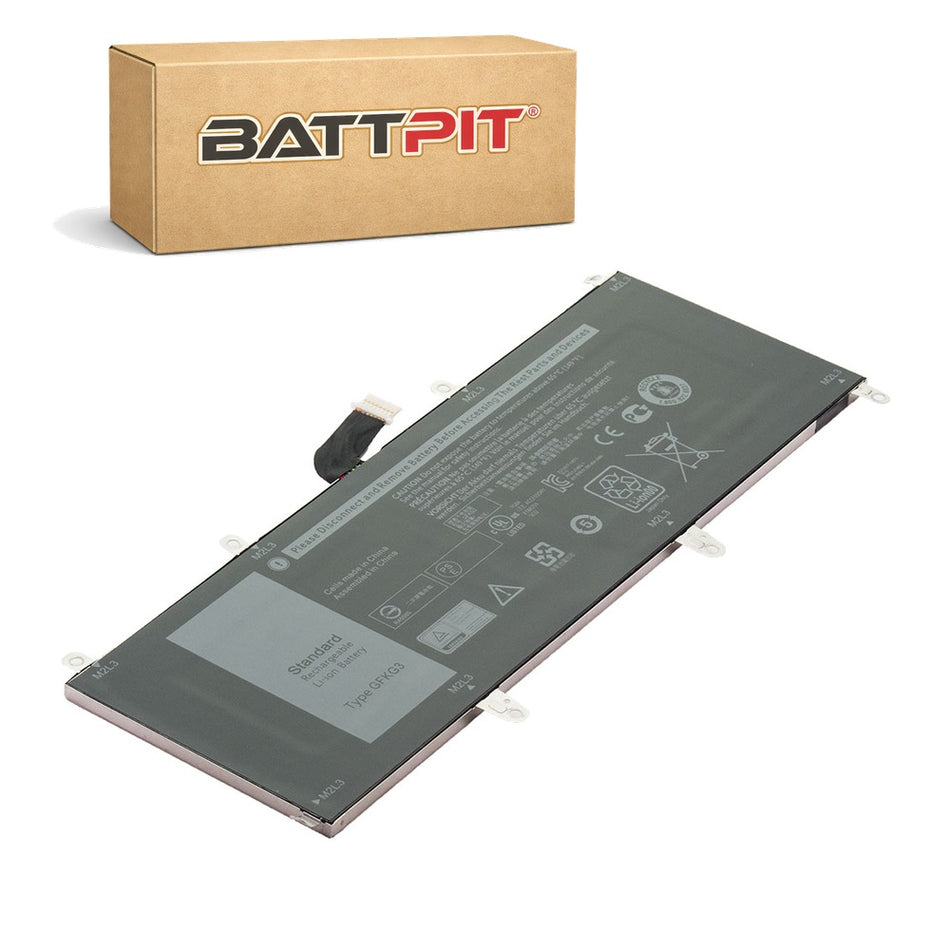 Dell Venue 10 Pro 5056 Compatible Laptop Battery 7.4 V (4324 mAh / 32Wh) Li-polymer