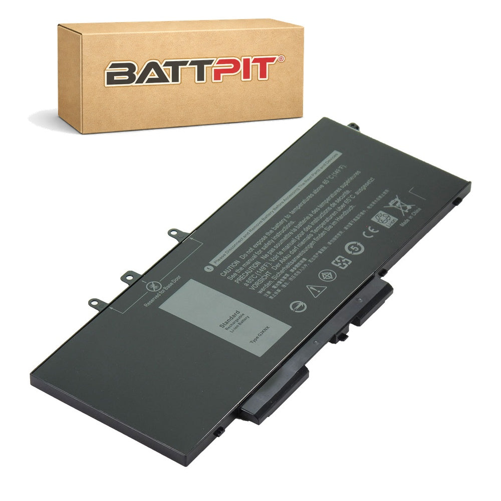 Dell Precision 15 3520 Compatible Laptop Battery 7.6V (6000mAh / 46Wh) Li-polymer