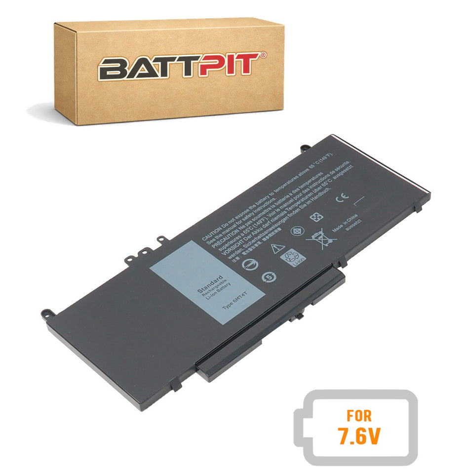 Dell 07V69Y Compatible Laptop Battery 7.6V (8157mAh / 62Wh) Li-polymer