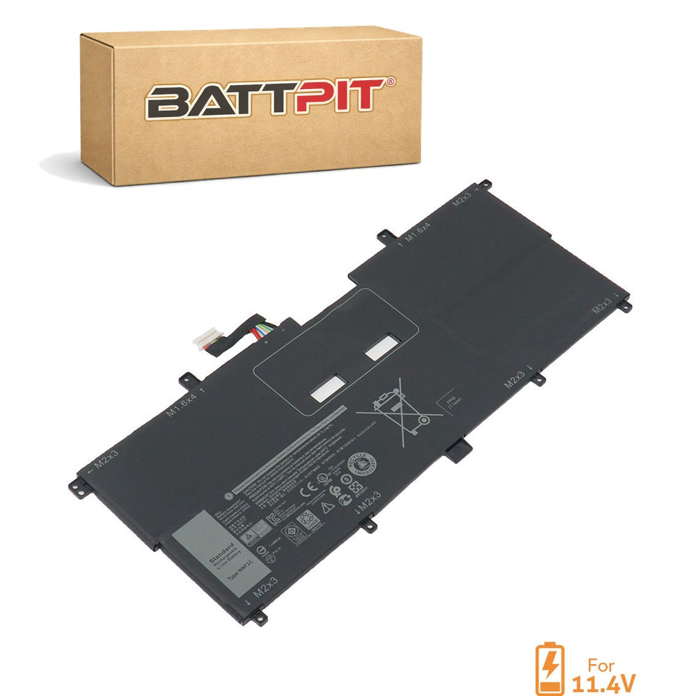 Dell XPS 13 9365 Compatible Laptop Battery 7.6 V (5940mAh / 46Wh) Li-polymer