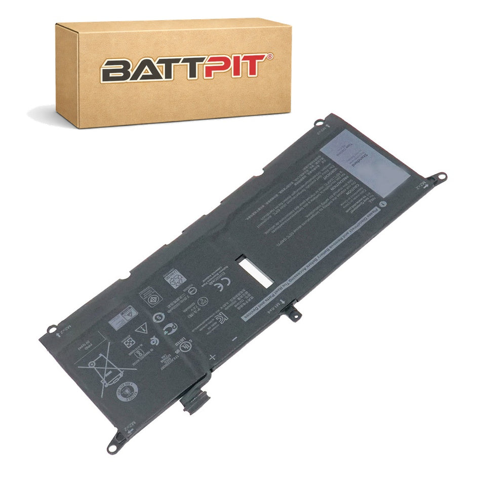 Dell XPS 13-9380-D1705TS Compatible Laptop Battery 7.4V (5500mAh / 41Wh) Li-polymer