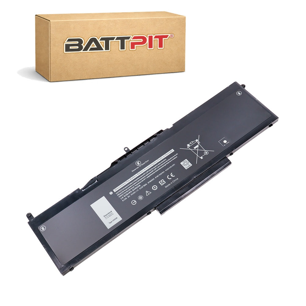 Dell WFWKK Compatible Laptop Battery 11.4 V (7666mAh / 92Wh) Li-polymer