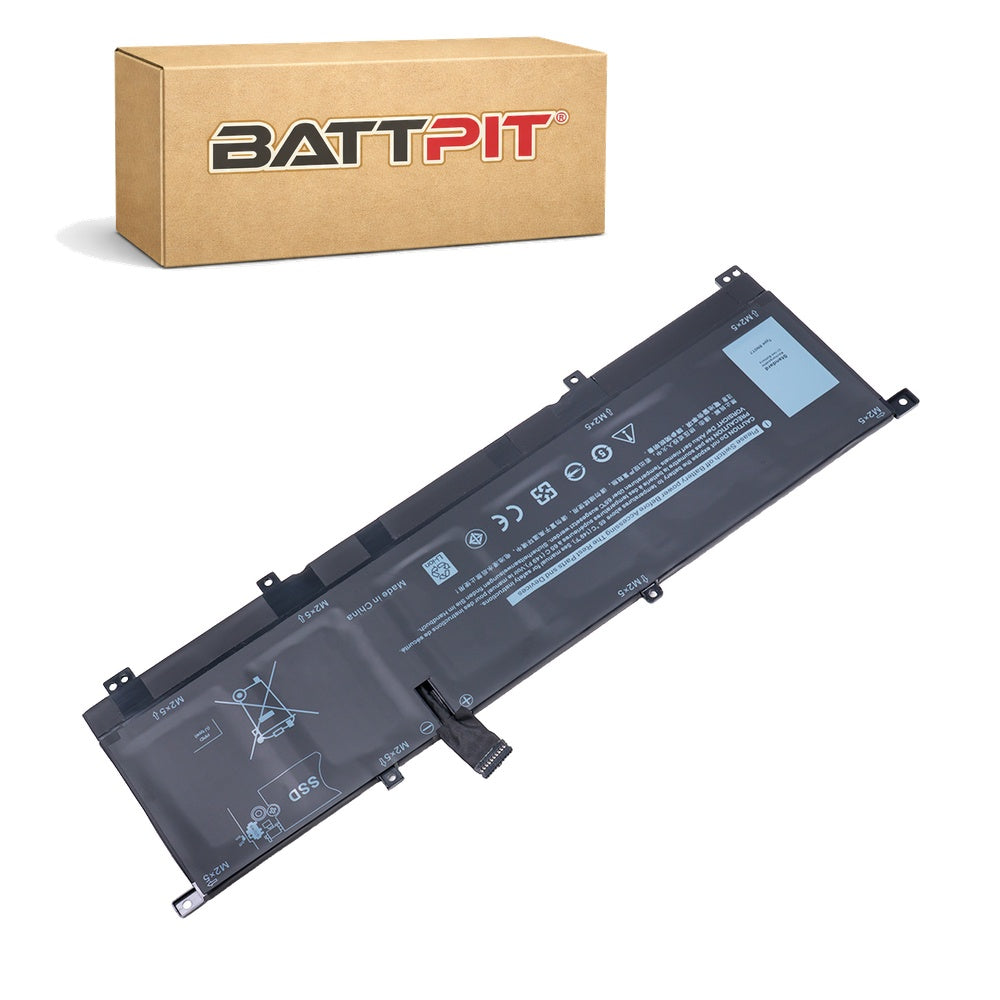 Dell XPS 15 9575 Compatible Laptop Battery 11.4 V (6000mAh / 68Wh) Li-polymer