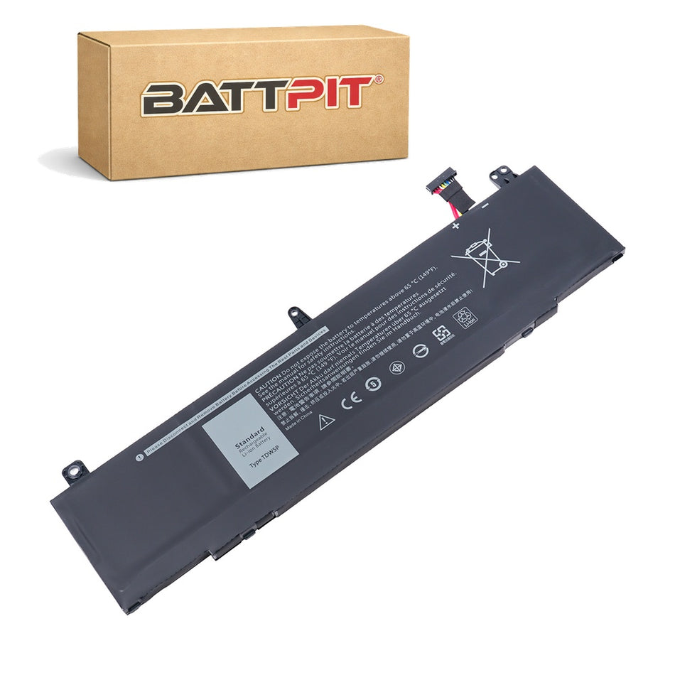 Dell 4RRR3 Compatible Laptop Battery 15.2 V (4802mAh / 76Wh) Li-polymer