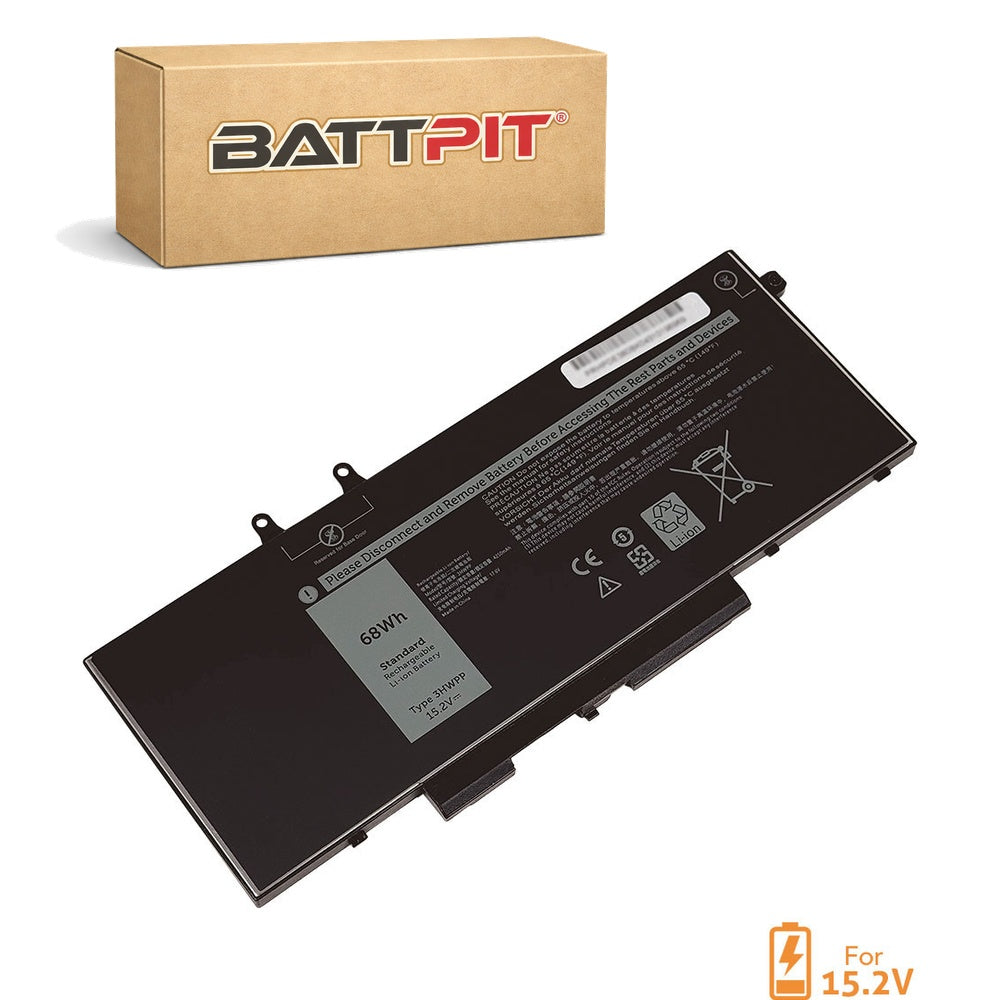 Dell Latitude 14 5410 20TT1 Compatible Laptop Battery 15.2V (4474mAh / 68Wh) Li-polymer