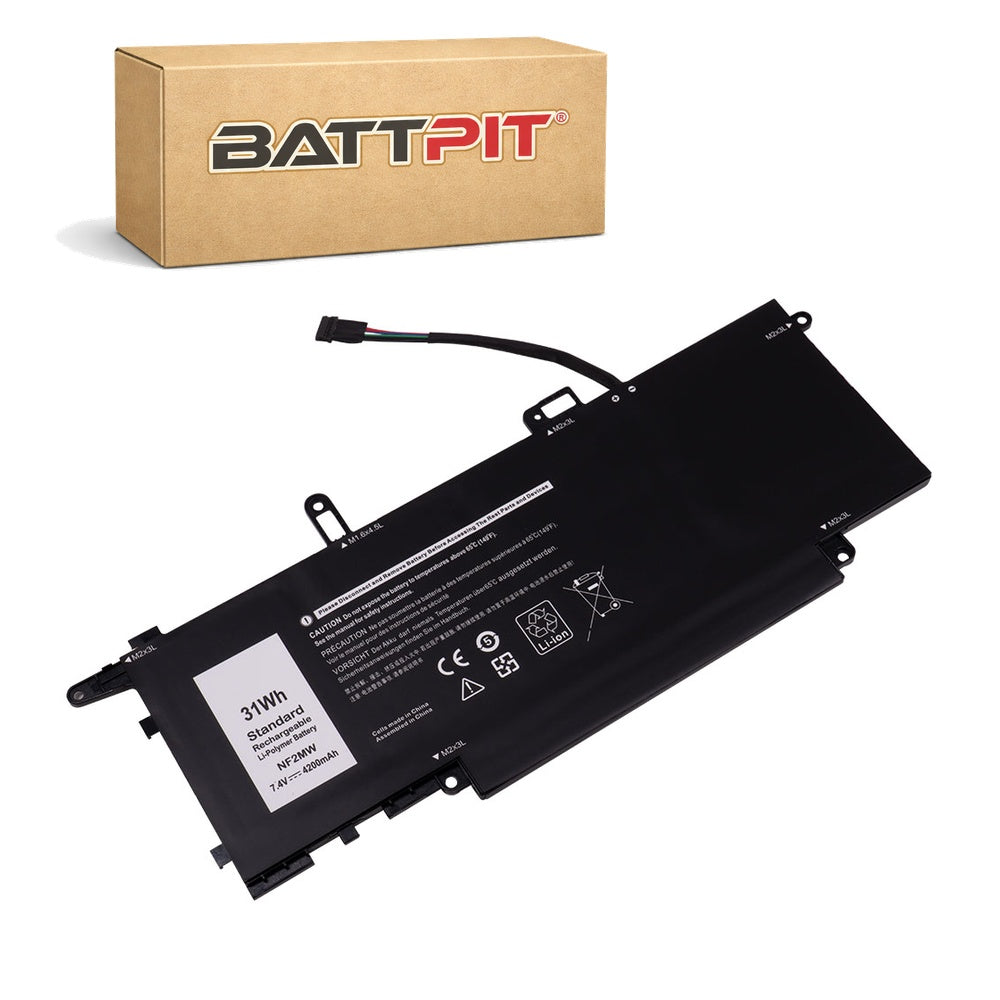 Dell 0G8F6M Compatible Laptop Battery 7.4V (4200mAh / 31Wh) Li-polymer