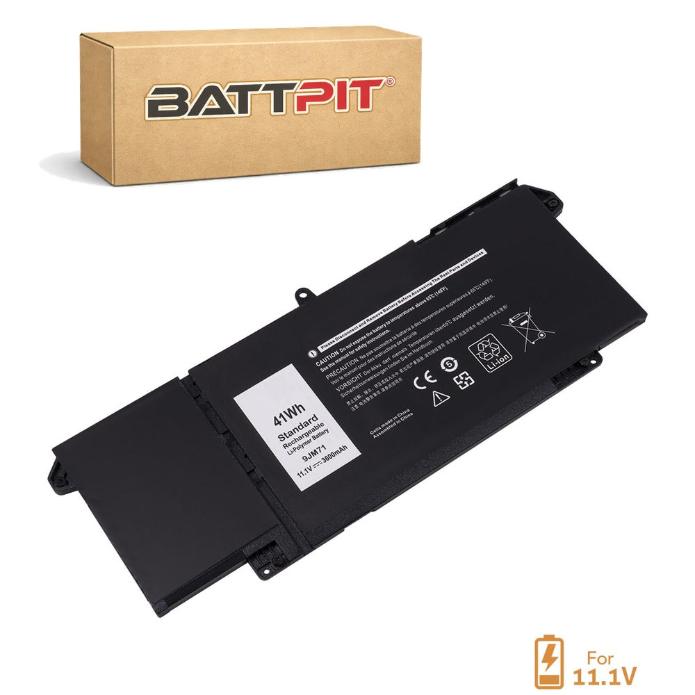 Dell 9JM71 Compatible Laptop Battery 11.4V (3600mAh / 40Wh) Li-polymer