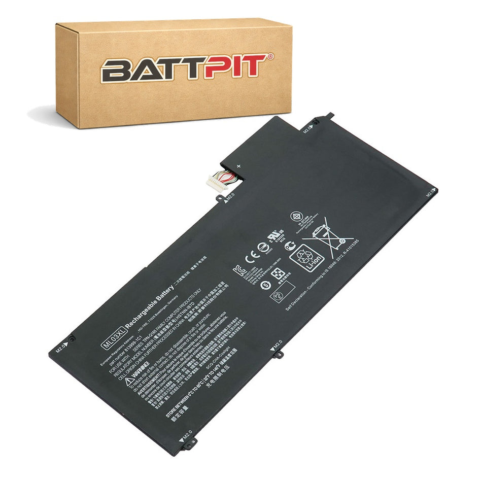 HP Spectre x2 Detachable 12-a011tu Compatible Laptop Battery 11.4V (3570mAh / 42Wh) Li-polymer