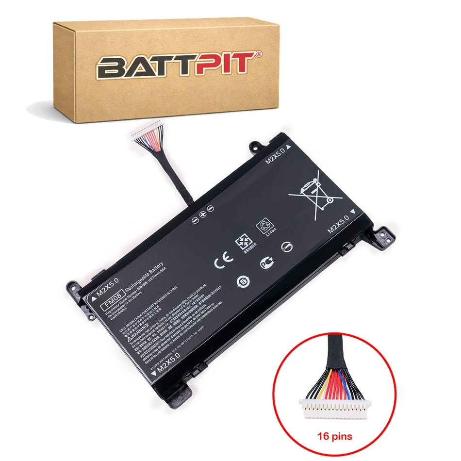 HP Omen 17-AN052UR Compatible Laptop Battery 14.4 V (5973mAh / 86Wh) Li-ion