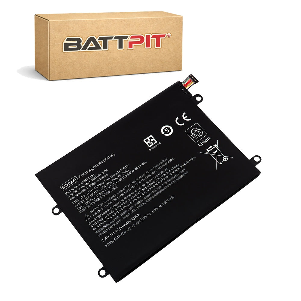 HP x2 210 G2 Compatible Laptop Battery 7.4V (4000mAh/ 30Wh) Li-polymer