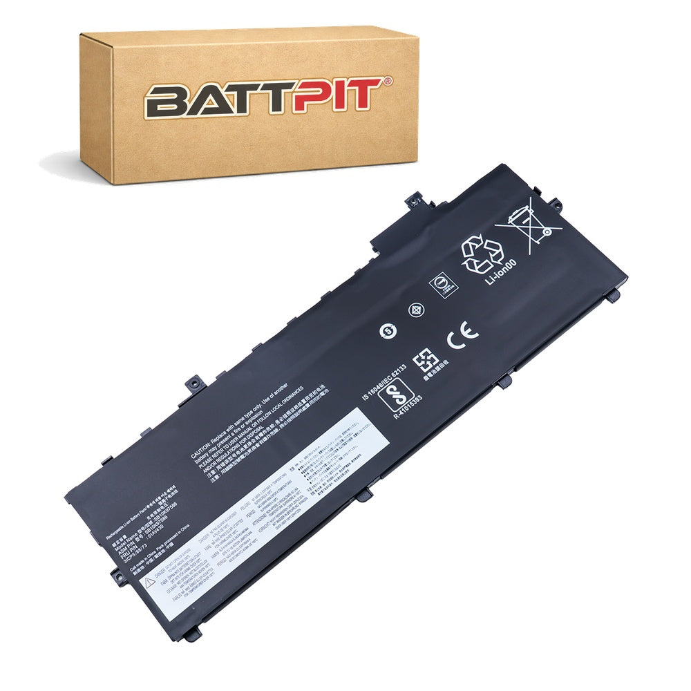 Lenovo ThinkPad X1 Carbon 2018(20KHA005CD) Compatible Laptop Battery 11.55V (4650mAh / 54Wh) Li-polymer