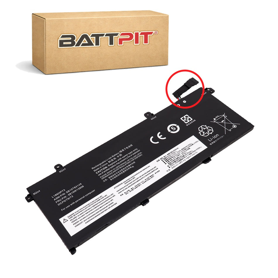 Lenovo ThinkPad T14 Gen 2-20W0014RMZ Compatible Laptop Battery 11.55V (4350mAh / 50Wh) Li-polymer