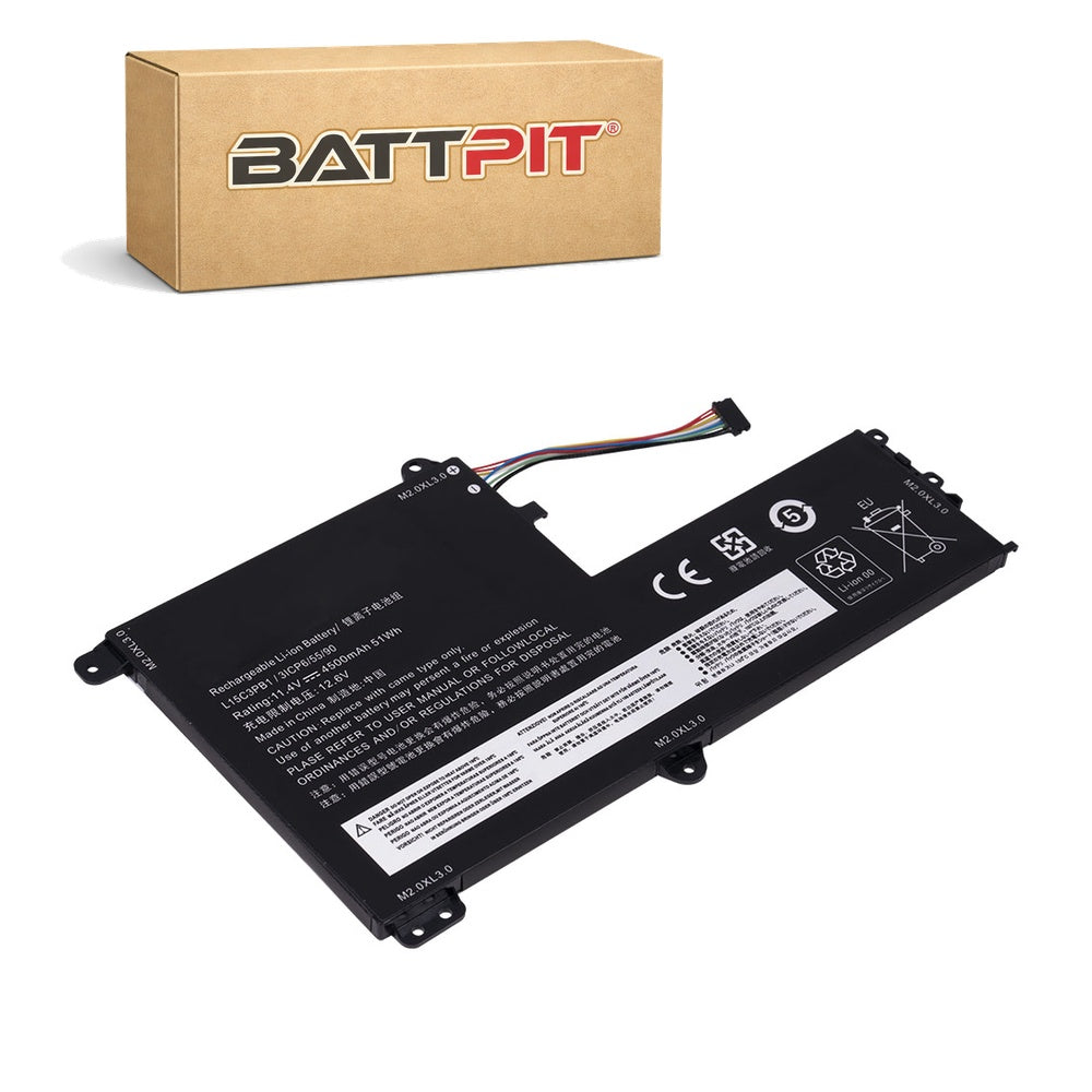 Lenovo IdeaPad 330S-15ARR Compatible Laptop Battery 11.4V (4500mAh / 51Wh) Li-polymer