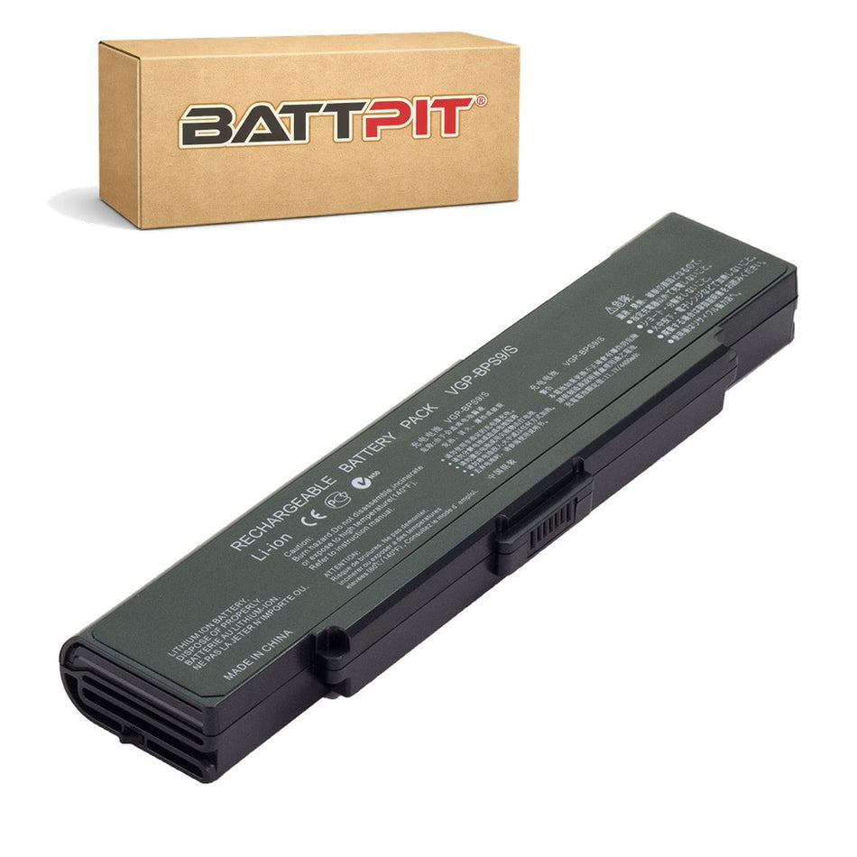 Sony VGP-BPS9A/S Compatible Laptop Battery 11.1V (4400mAh / 49Wh) Li-ion