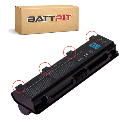 Toshiba Tecra A50-A-034 Compatible Laptop Battery 10.8V (6600mAh / 71Wh) Li-ion