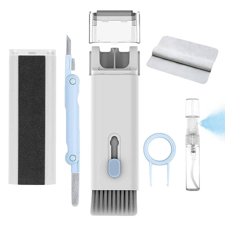7-in-1 Electronic Cleaning Kit – Keyboard, Laptop & Earbuds Cleaner with Brush & Cleaning Pen