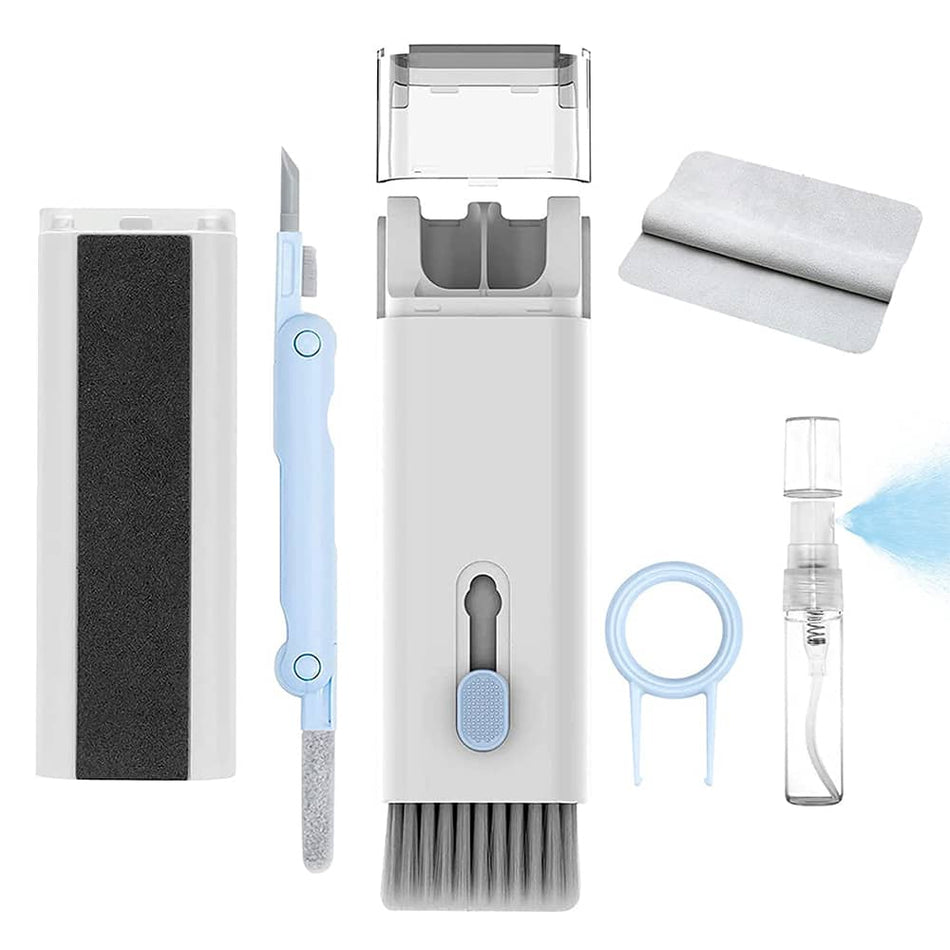 7-in-1 Electronic Cleaning Kit – Keyboard, Laptop & Earbuds Cleaner with Brush & Cleaning Pen
