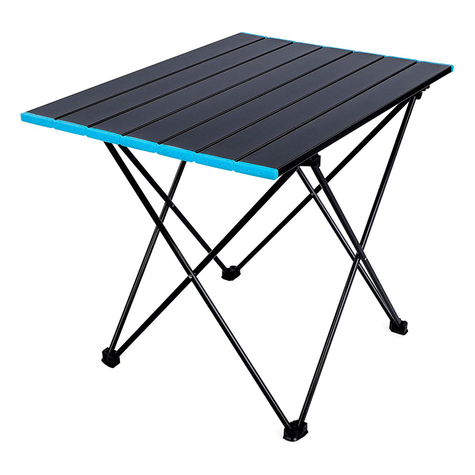 Portable Folding Camping Table – Lightweight Aluminum Picnic Table with Carry Bag for Outdoor, Beach & Travel