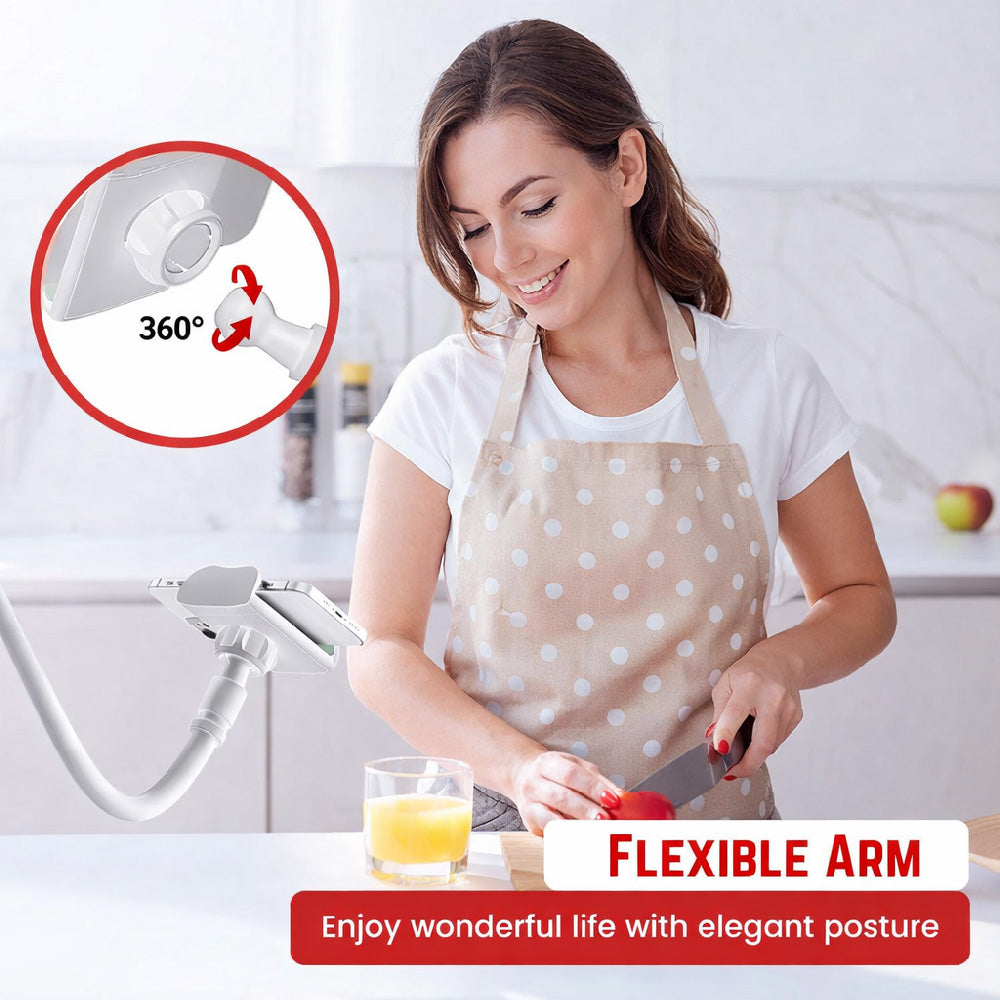 Hands-Free Viewing Solution – Ideal for video calls, streaming, reading, studying, and recording