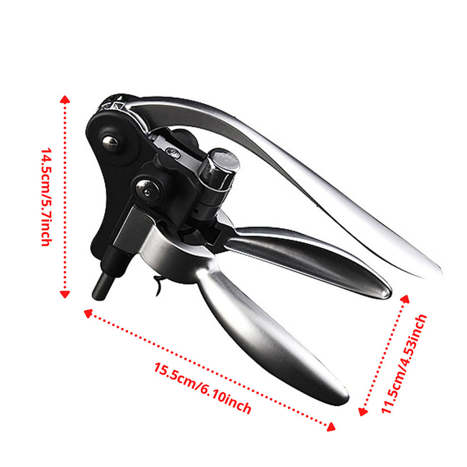 4-Piece Corkscrew Set – Premium Two-Step Wine Opener with Grip Handles, Easy Cork Removal, Durable Ergonomic Wine Bottle Opener