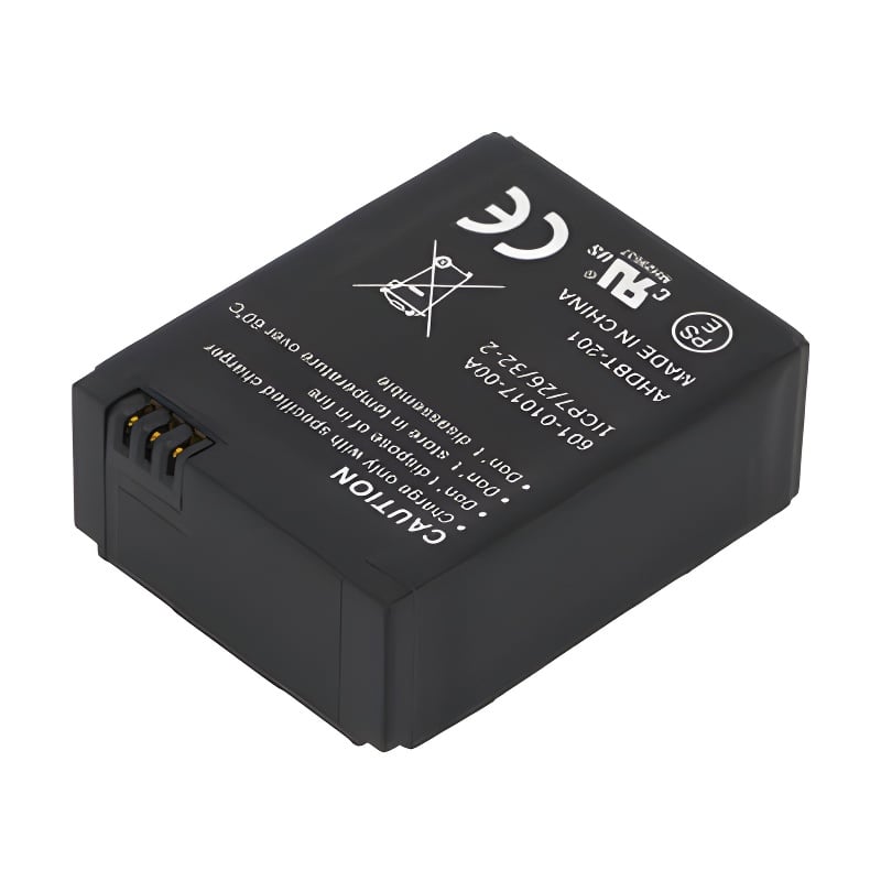 GoPro Hero 3 AHDBT-201 AHDBT-301 Compatible Action Camera Battery 3.7V (1000 mAh)