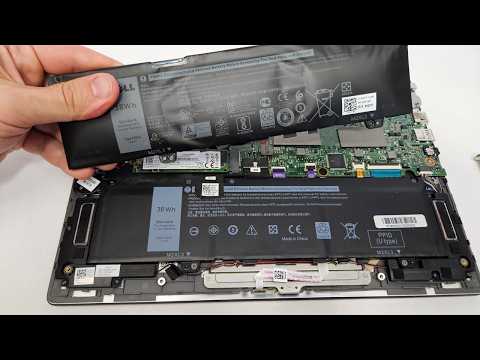 Dell Inspiron laptop battery replacement tutorial