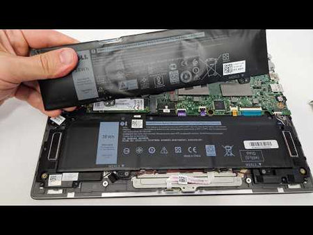 Dell Inspiron laptop battery replacement tutorial